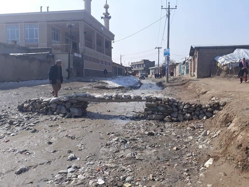 حکومت برای ساخت پل در غرب کابل 20 دالر اختصاص داد!
