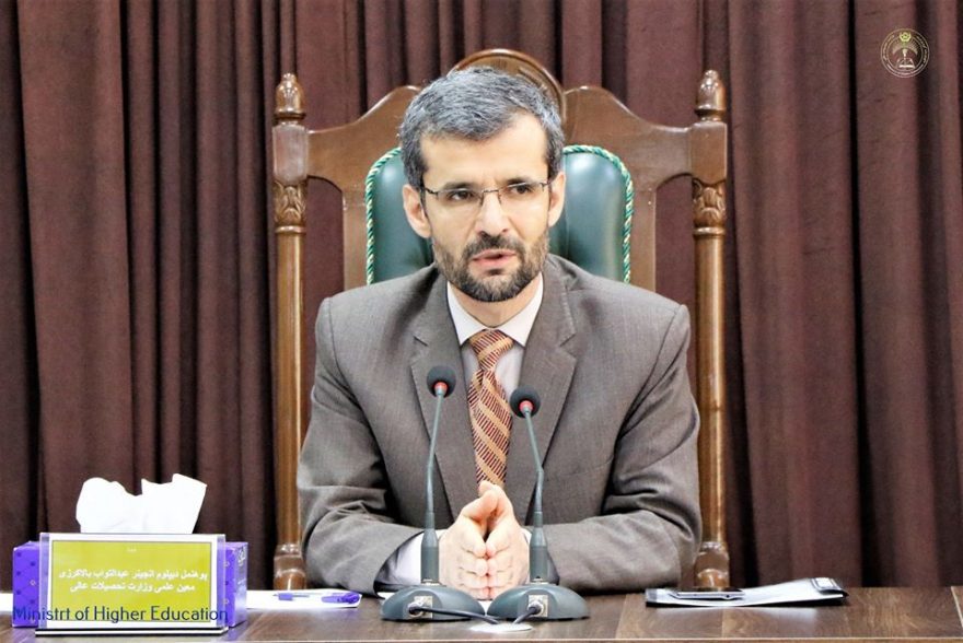 عبدالتواب بالاکرزی، سرپرست وزارت تحصیلات عالی شد