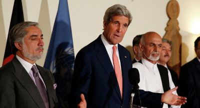  جان کری: حکومت موجود در افغانستان حفظ شود
