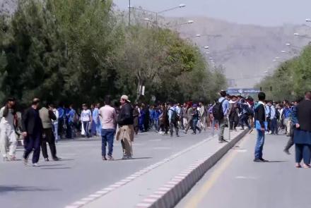  نیروهای خارجی در کابل یک دانش آموز را با زیرگرفتن توسط موتر کشتند 