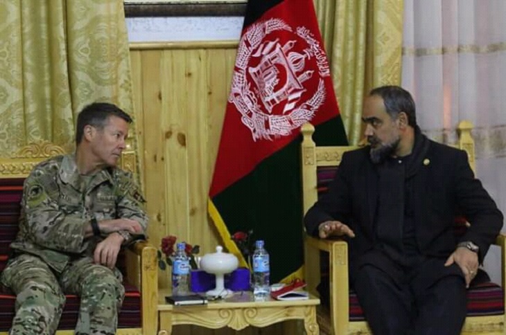 سفر جنرال میلر به هرات: نظامیان افغانستان تجهیز و طالبان سرکوب شوند