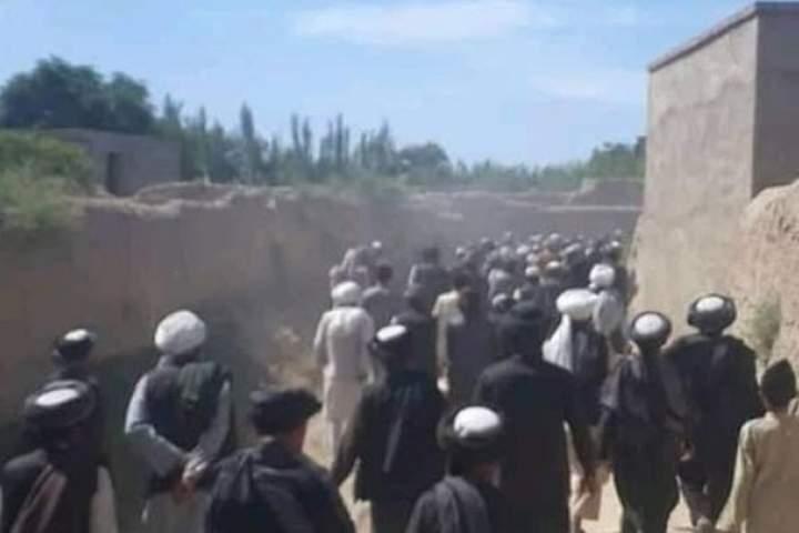 جمع آوری عشر توسط طالبان در غزنی؛ مردم با طالبان درگیر شدند