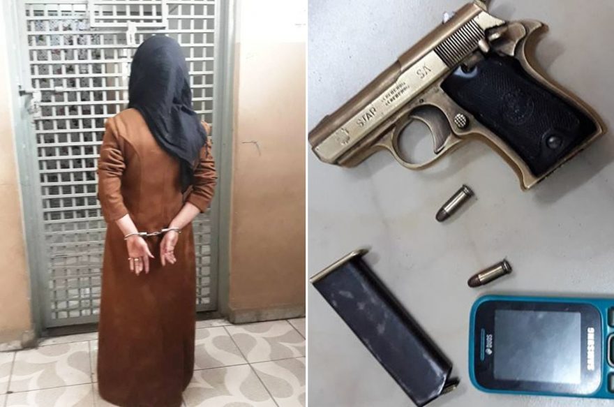  بازداشت یک دختر خانم به اتهام سرقت پول و موبایل در شهر کابل
