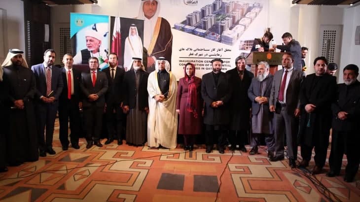  قراردادهای سه بلاک رهایشی مجتمع رهایشی قطر در کابل امضا شد