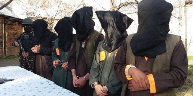 یک گروه شش نفری داعش در شهر کابل بازداشت شد