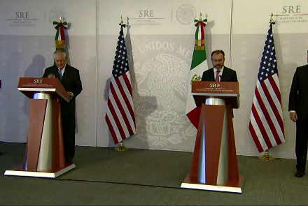 وزیر خارجۀ مکسیکو از سیاست های ضد مهاجرت امریکا انتقاد کرد 