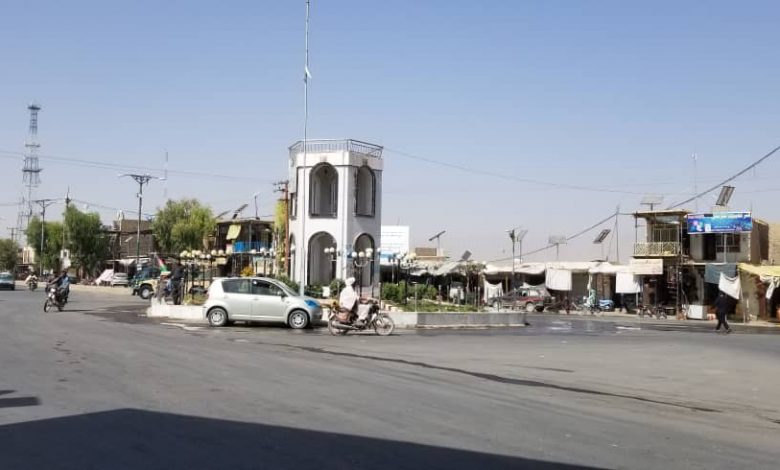  طالبان سه مرد و یک زن را در بازار ارزگان گرداندند