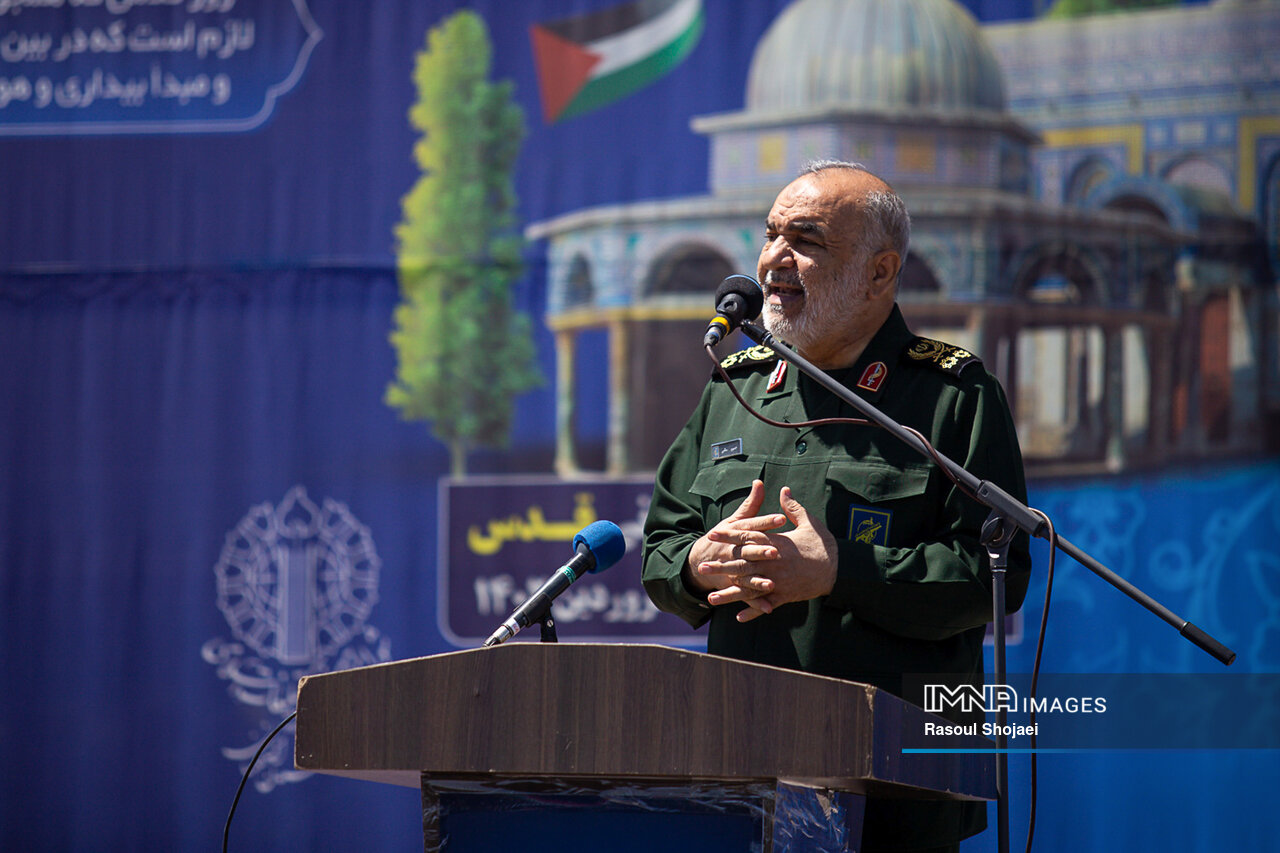 فرمانده سپاه پاسداران ایران: هیچ عملی از سوی دشمن را بدون پاسخ نمی گذاریم