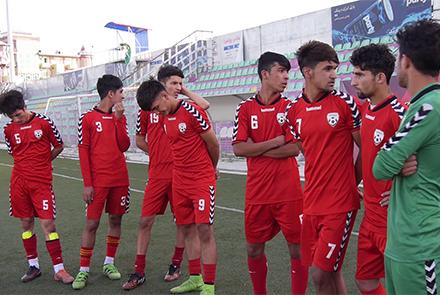  آماده گی تیم فوتبال زیر 16سال برای شرکت در جام ملت های آسیا 