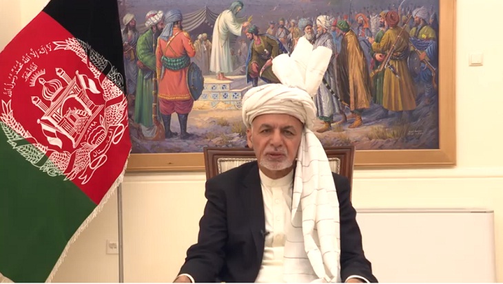 پیام غنی به طالبان به مناسبت فرا رسیدن ماه رمضان: طالبان به فراخوان صلح پاسخ مثبت بدهند