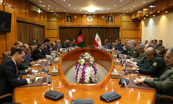 دیدار وزرای دفاع ایران و افغانستان در تهران