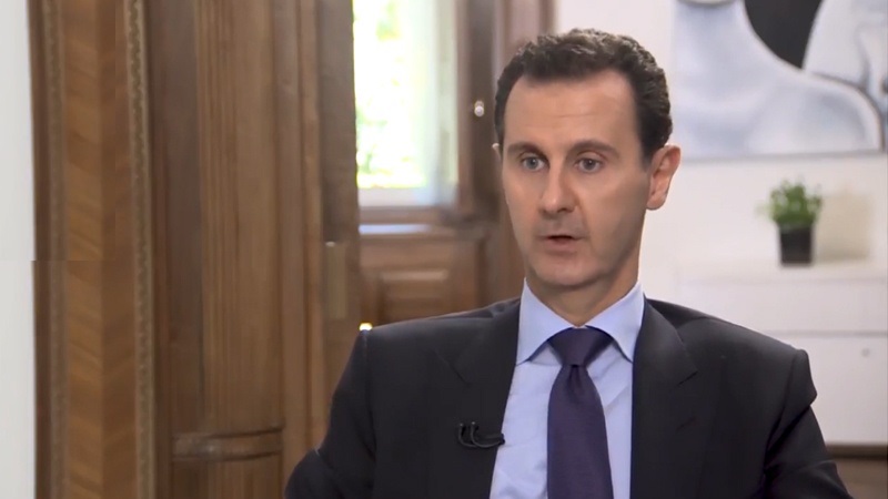  بشار اسد: مذاکره با آمریکا وقت تلف کردن است 