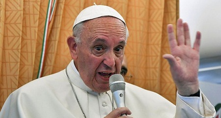 پاپ رهبر کاتولیک های جهان کشتار مردم غزه را محکوم کرد