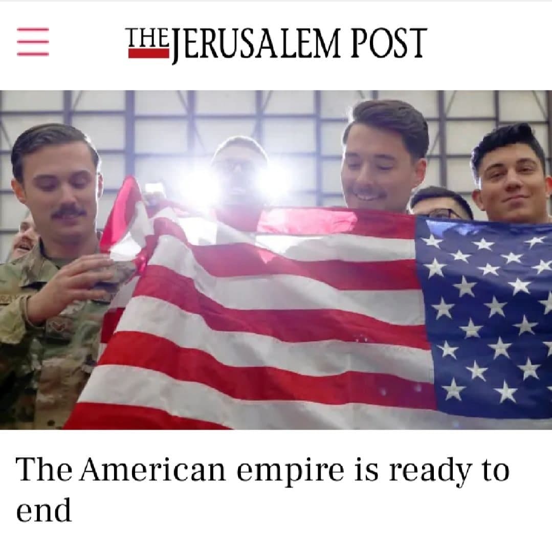 مقاله بی سابقه جروزالم پست؛ امپراطوری آمریکا آماده پایان است