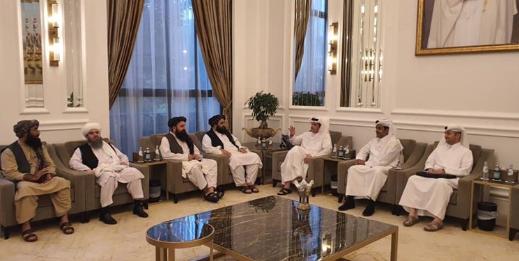  دیدار هیات طالبان با وزیر خارجه قطر در دوحه 