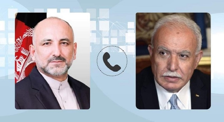  اتمر: افغانستان از حق مشروع و قانونی مردم فلسطین حمایت می کند 