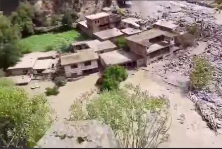 شمار جان باختگان سیلاب ها  در نورستان 113تن