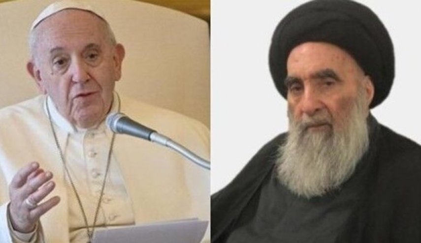  دفتر آیت الله سیستانی: اظهارات سفیر عراق در واتیکان درباره سفر پاپ به نجف دقیق نیست 