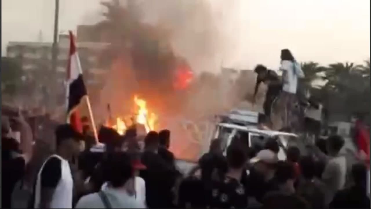 انفجار جسمی ناشناخته در میدان التحریر بغداد 5 کشته برجای گذاشت