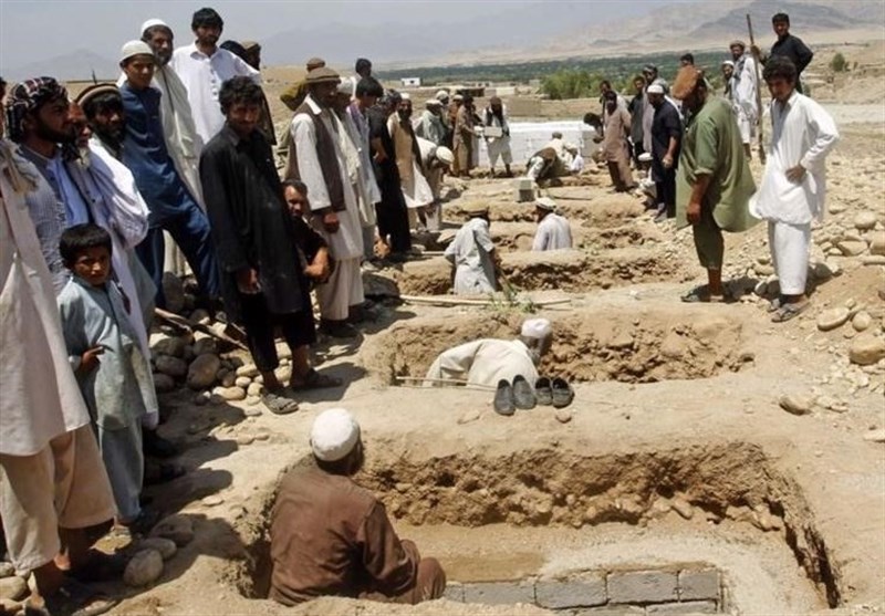 حمله آمریکا به افغانستان تاکنون بیش از 240 هزار نفر کشته برجا گذاشته است + نمودار 