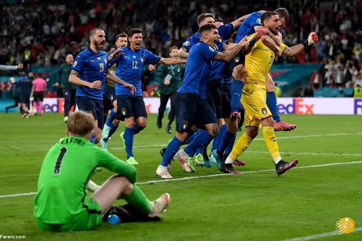  ایتالیا پس از 53 سال قهرمان جام ملت های اروپا شد