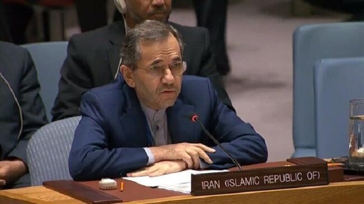 نماینده دائم ایران در سازمان ملل خواستار حمایت موثر از نیروهای نظامی و امنیتی افغانستان شد