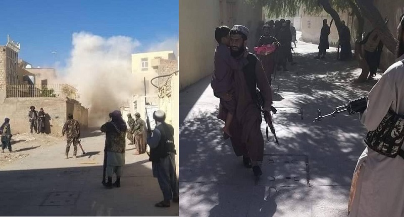 درگیری نیروهای امنیتی طالبان با افراد مسلح در هرات