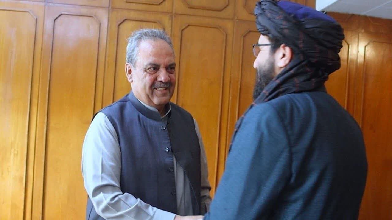 دیدار سفیر طالبان با نماینده پاکستان برای افغانستان